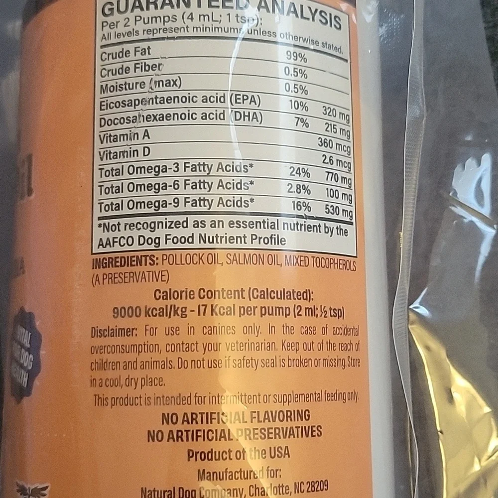 Wild Alaskan Salmon Oil For Pets